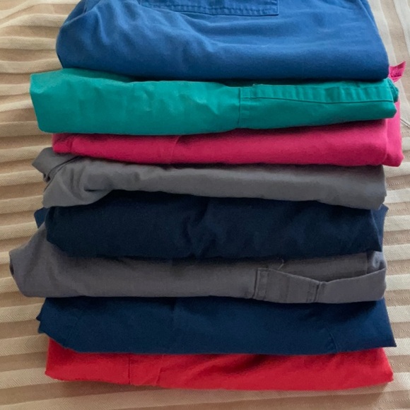 COPY - Bundle of 8 scrub pants. Size small. Flare leg, cargo, wide leg, utility. - Picture 1 of 13